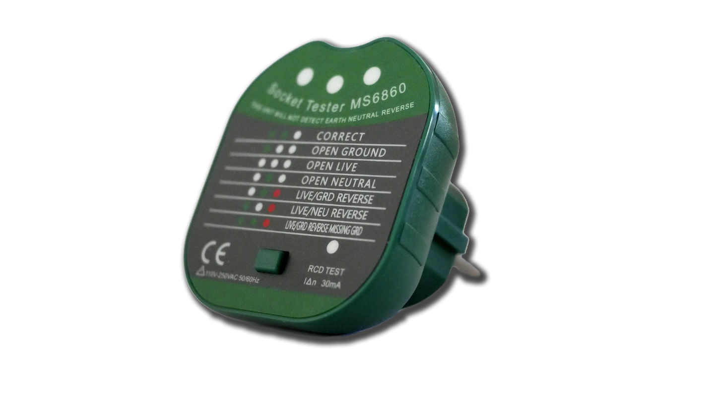 Grounding Pro Stopcontact Aardingstester – Kijk snel of je stopcontact goed geaard is