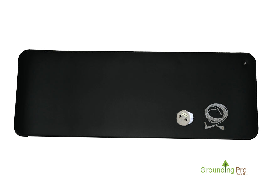 Grounding Pro Aardingsmat Bureau Carbon Leder (25 x 68 cm)