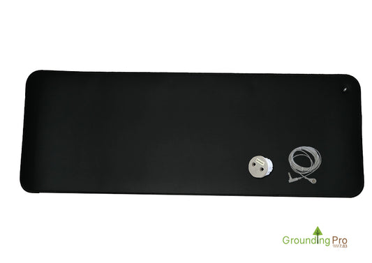 Grounding Pro Aardingsmat Bureau Carbon Leder (25 x 68 cm)